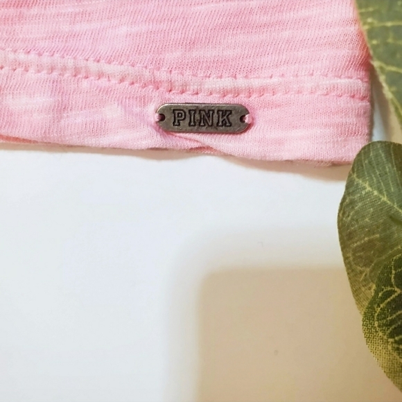 VS PINK NEON PINK EMBELLISHED TEE - Picture 2 of 9